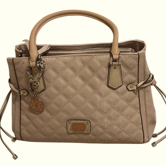 Guess Handbag and Wallet Los Angeles 1981 handbag and wallet ,topstitch fabric - Picture 2 of 16